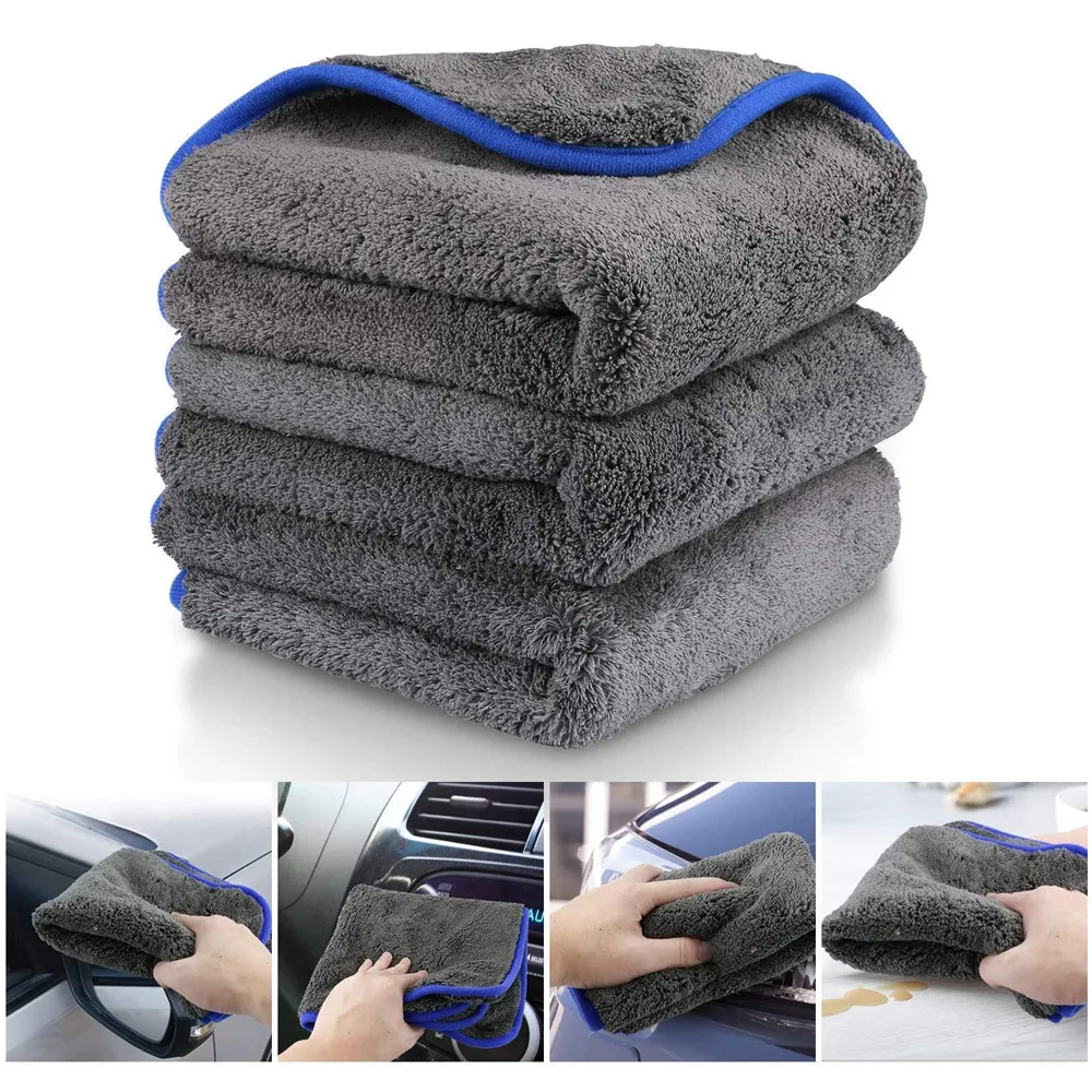 Car Cloth Drying Wash Towel Car Cleaning For Tools Supplies Clothes Accessory Detailing Microfiber Auto Care Products Interior