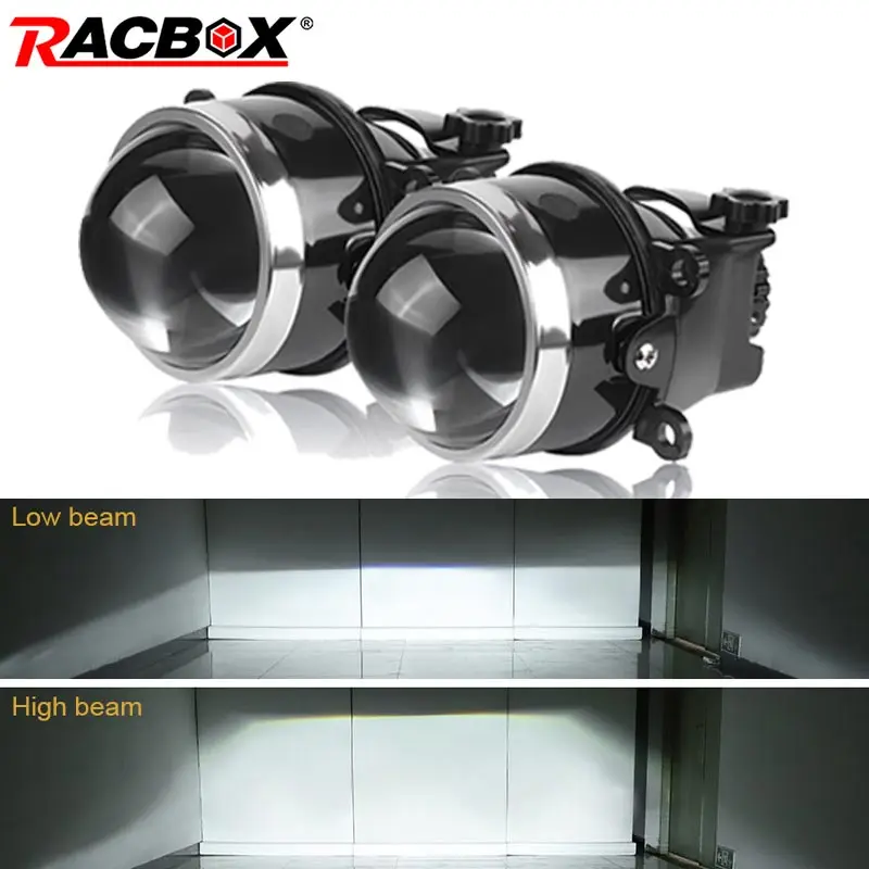 Fog Light 3 Inch Bi-Xenon Projector Lens High/Low Beam H11 H8 H9 D2S D2H Lamp Fog Lamp For FORD/NISSAN/PEUGEOT/SUBARU WRX