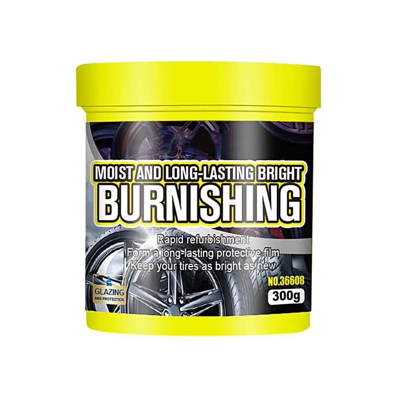 Wheel Shine Super Hydrophobic Professional Grade Tire Coating Paste 300g Tire Dressing Solution Wheel Protector Agent Tire