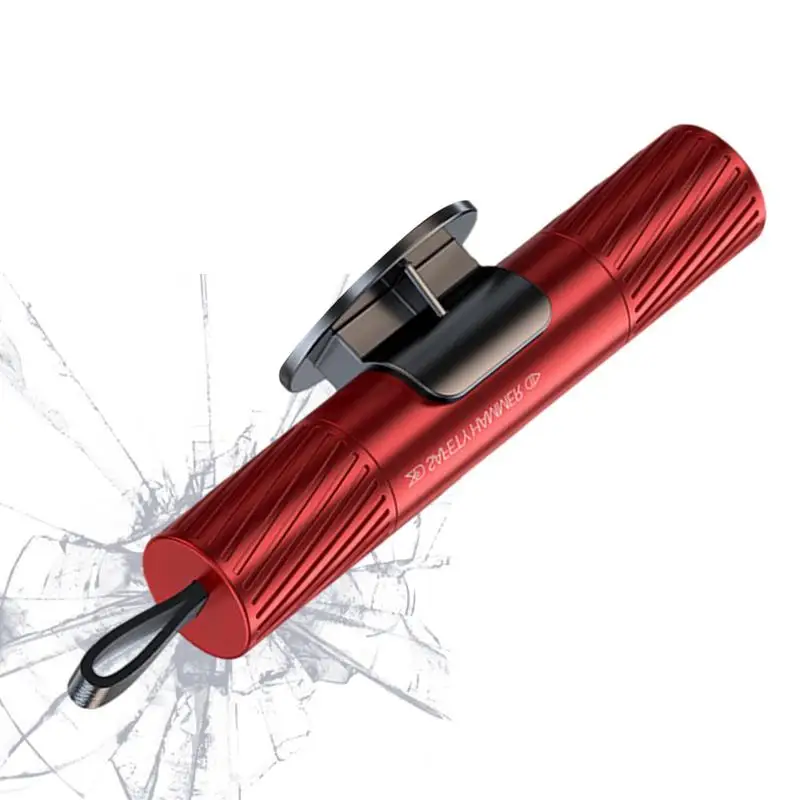 Window Breaker Seatbelt Cutter Seat Belt Cutter Life-Saving Automoile Emergency Escape Hammer Survival Whistle Accessoyies Tool