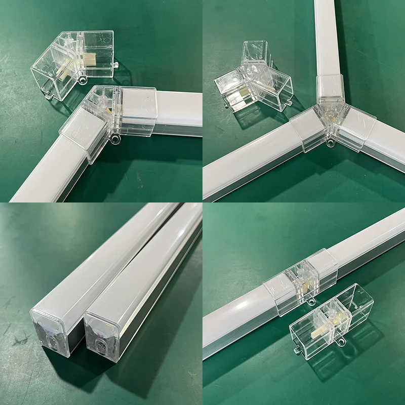 Splicing Connector for Honeycomb Hexagon Led Tube Ceiling Light For Auto Car Body Repair Led Workshop Garage 2 Year warranty