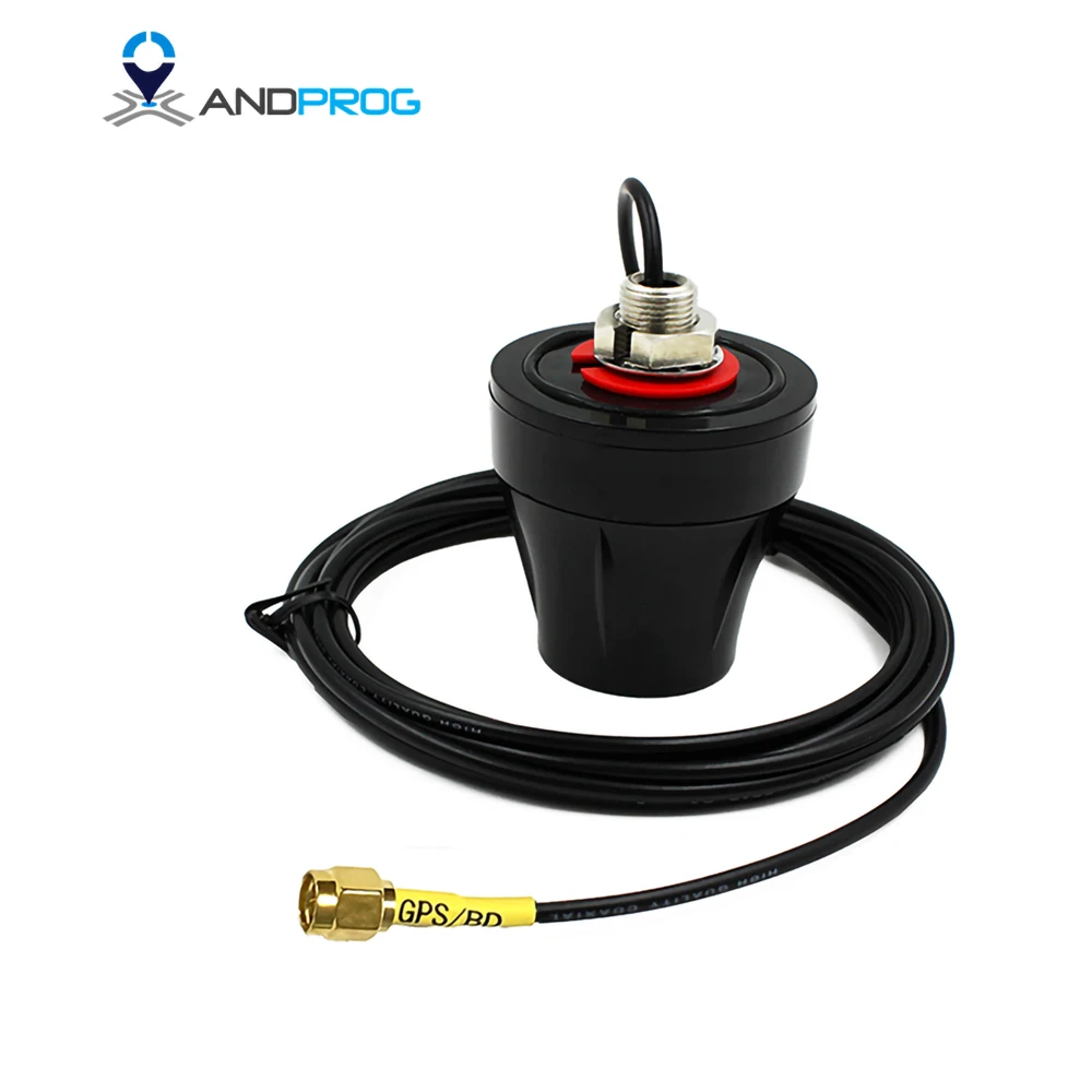 Ceramic chip BeiDou GPS External Antenna 28dB Gain SMA Waterproof