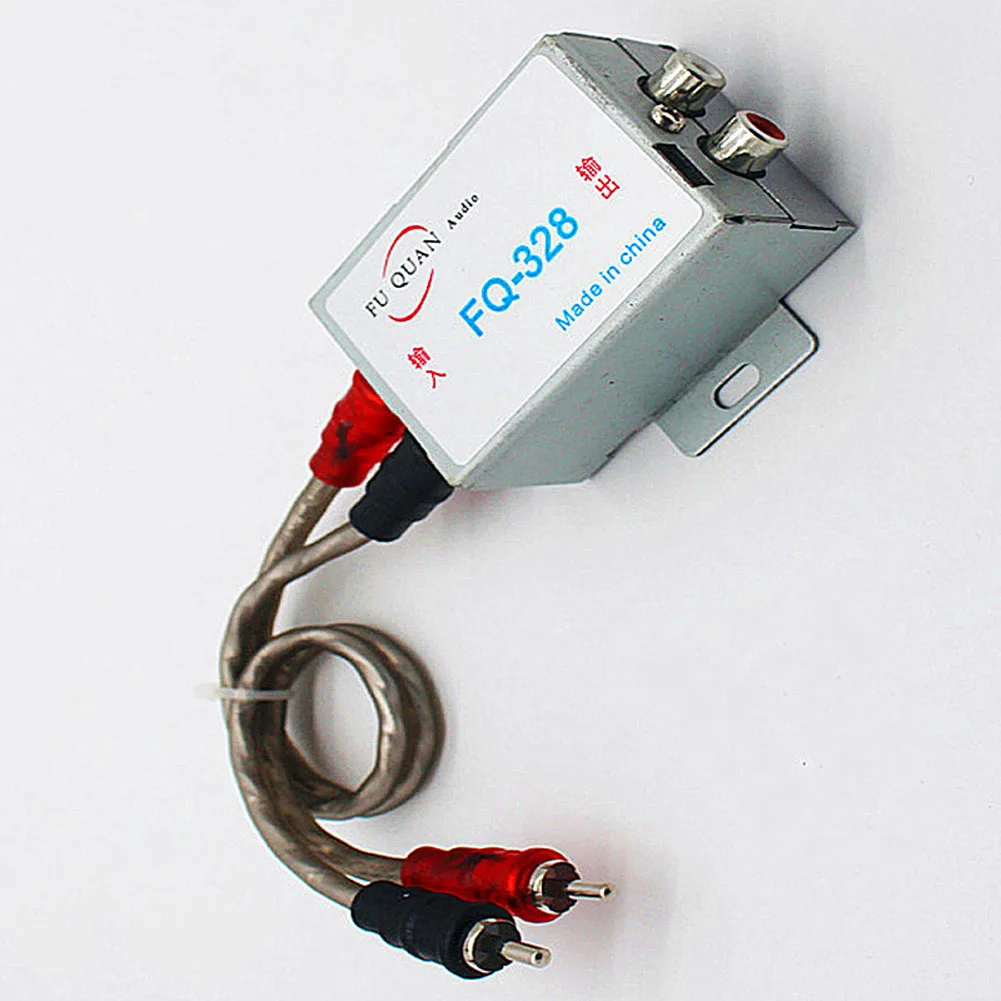 Car Audio Filter 12v Power Noise Suppressor Subwoofer Anti-interference Noise Elimination Filter