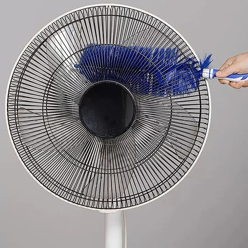 Fan brush dust removal tool Microfibre Duster Dust Remover Cleanning Brush For Air-conditioner Furniture Shutter Home Car Cleane