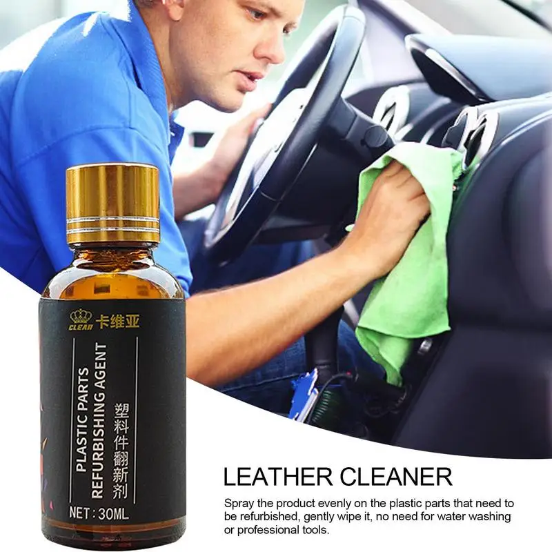 Car Interior Refurbishment Agent Auto Restoring Liquid Plastic Revitalizing Coating Agent auto interior cleaner scratch remover