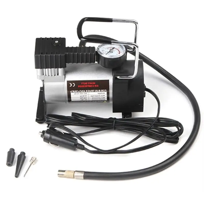 Car Tire Air Pump  12V single Cylinder Automobile Air Compressor Car Inflatable Pump for Car Emergency Camping