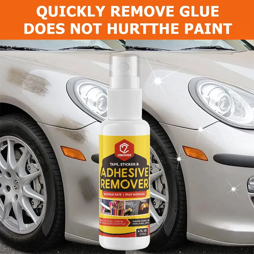 Sticky Residue Remover Car Sticker Remover Wall Sticker Glue Removal Car Glass Label Cleaner Adhesive Glue Spray Cleaning Agent