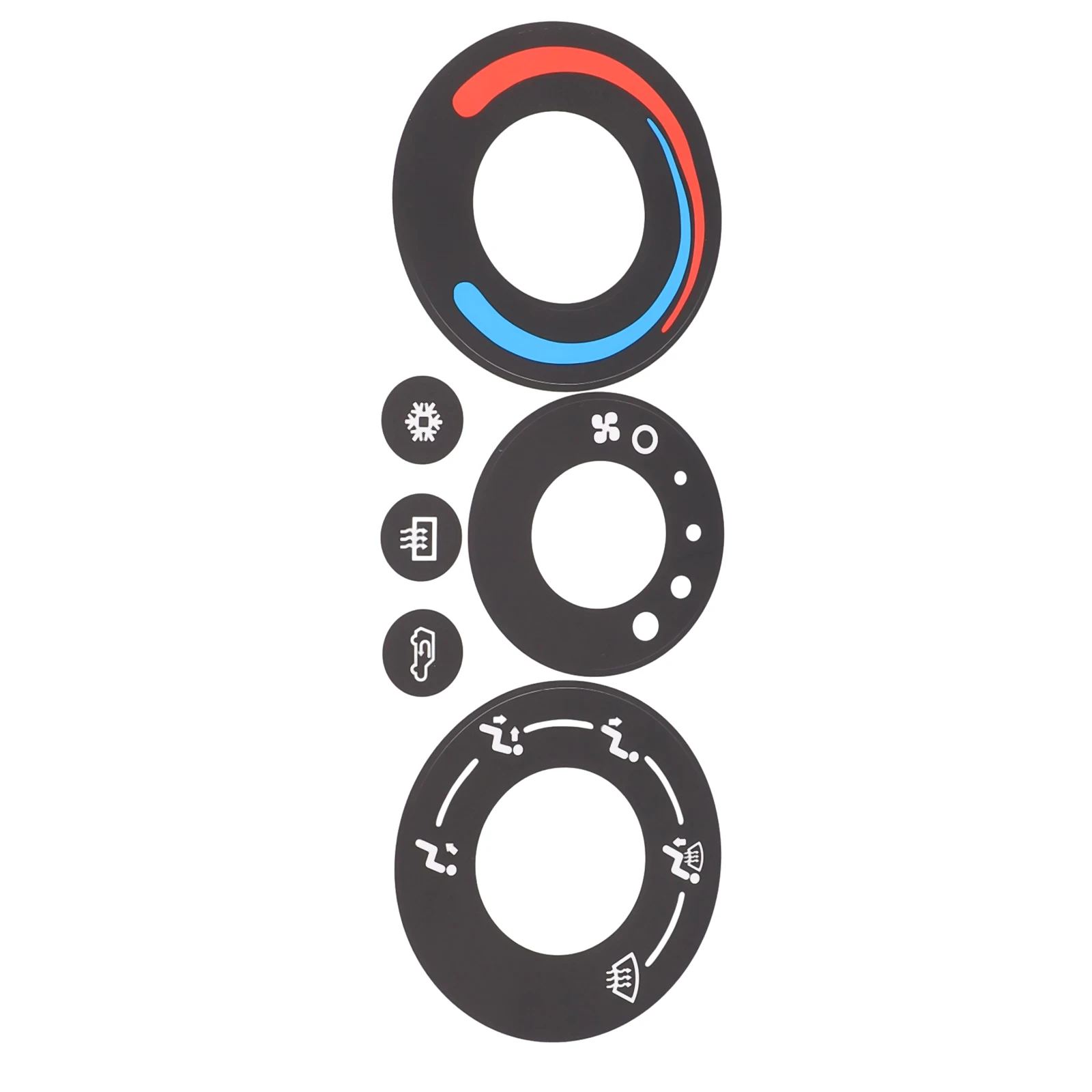 Customize Your For Pontiac Torrent 2005 2006 AC Climate Control With Button Repair Sticker Decal Perfectly Fits