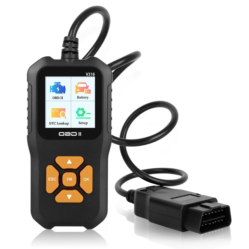 Auto V318 OBD2 Code Reader Universal Diagnostic Scanner for Vehicle Check Engine Error Code Reader Battery Tester Tool