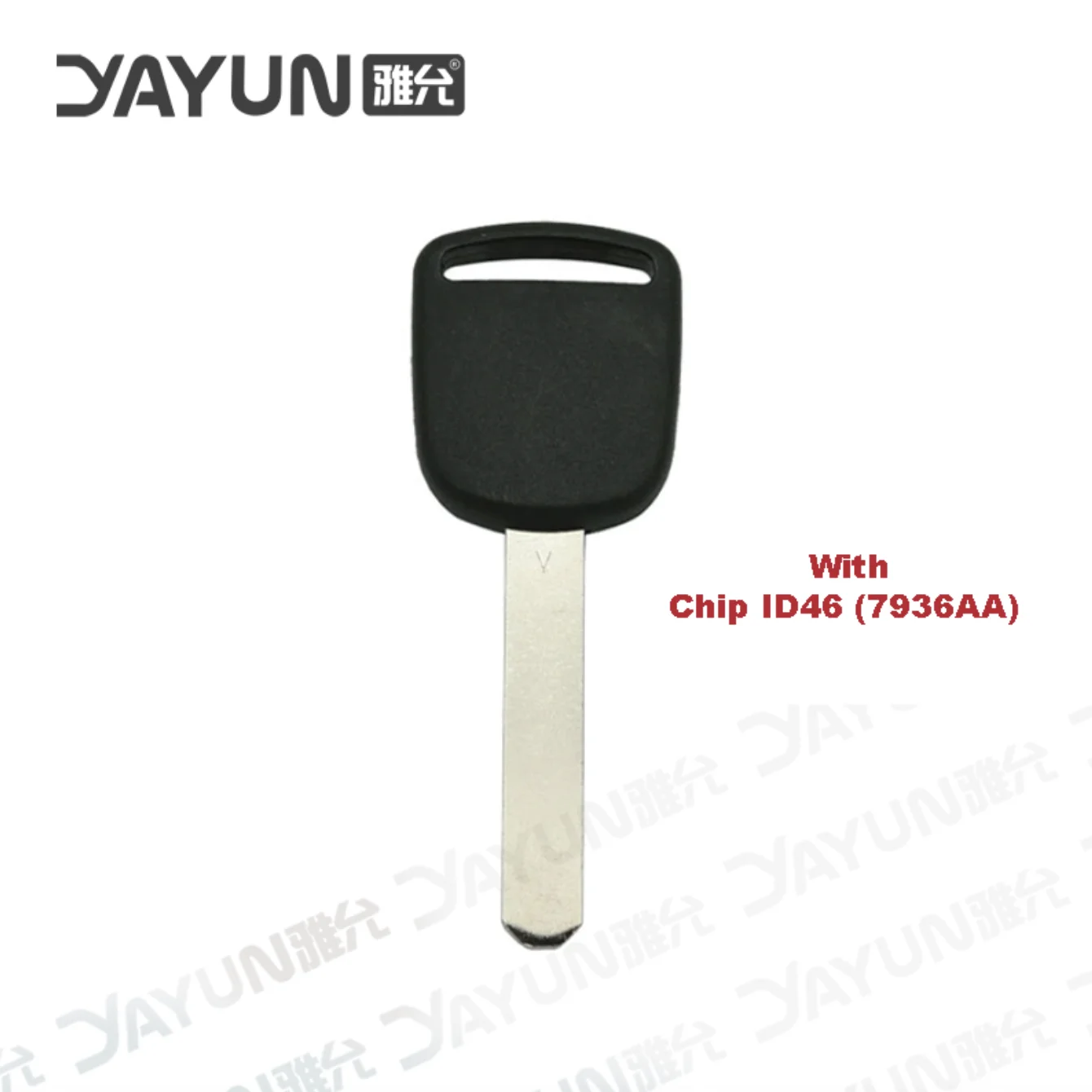 YAYUN For Honda Acura HO03-PT Uncut HO01- SVC Blank Blade Chip ID46 (7936AA)  Transponder Car Key