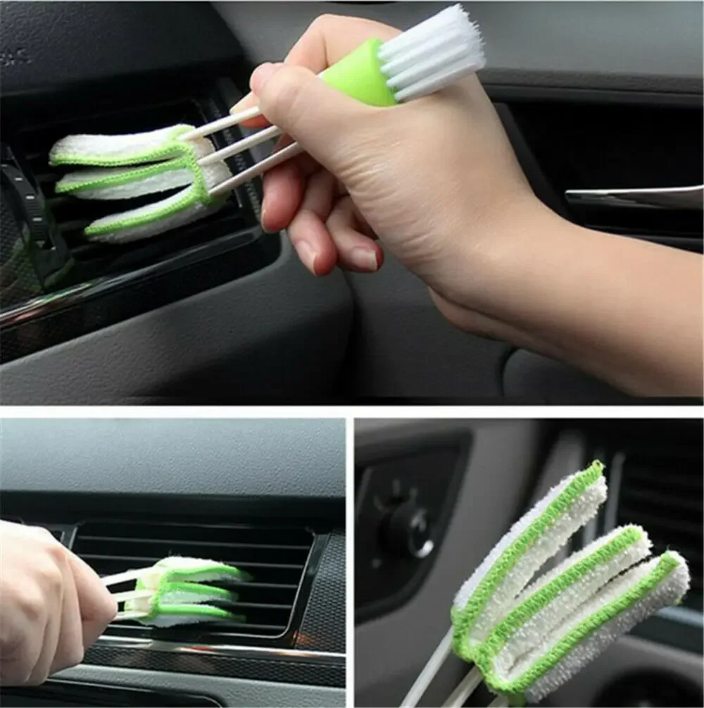 Auto Car Air Conditioning Outlet Cleaning Brush Dashboard Dust Brush Interior Cleaning Keyboard Blind brush Car accessories