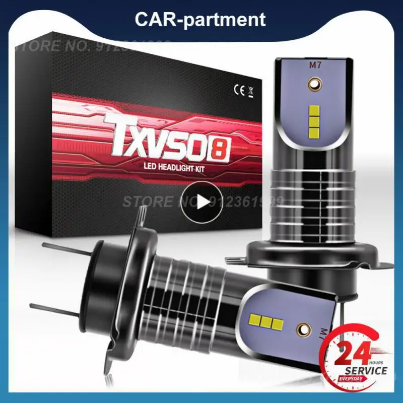 110W Car 5050 CSP LED Headlight Kit Canbus Error Free Lamp 30000 LM 6000K White Light 20000 LM Light Car Headlight Bulb