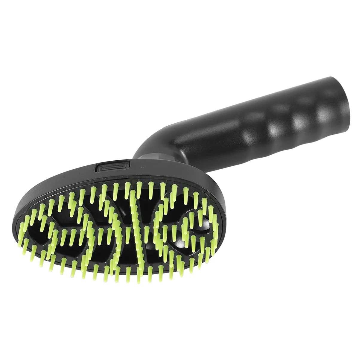 Pet Grooming Brush Loose Puppy Hair Dog Fur Vacuum Cleaner Nozzle Cleaning Black + Green