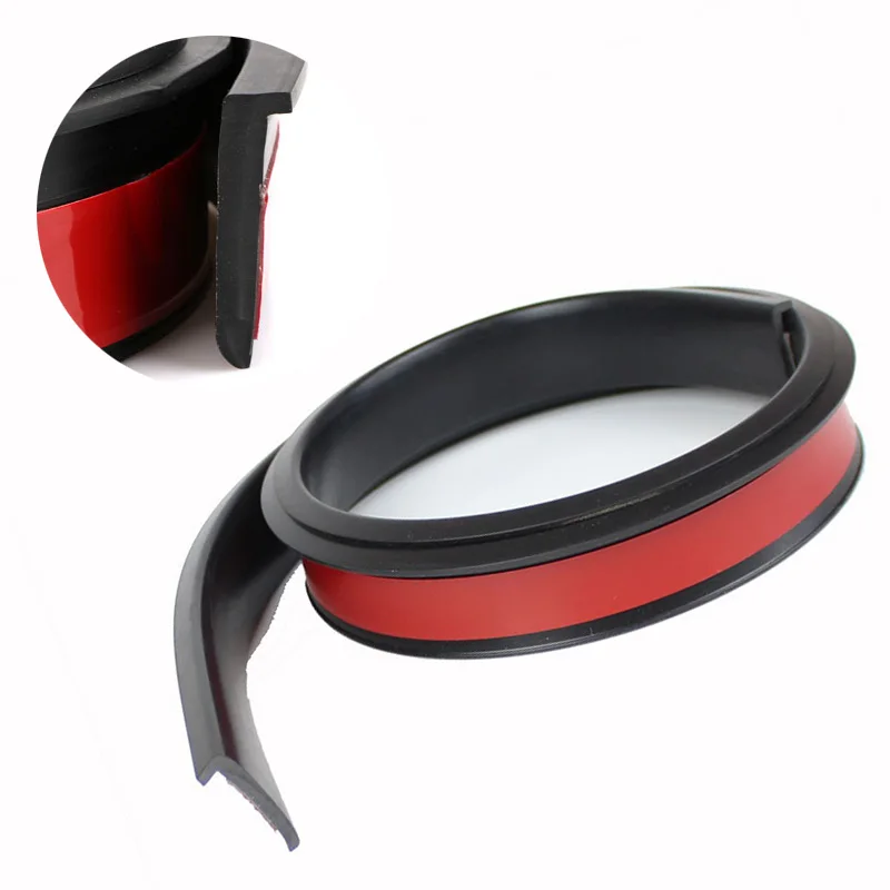 Auto Universal Wheel Eyebrow Anti-Collision Strip Tire Anti-Scratch Anti-Scratch Decorative Strip Mud Retaining Adhesive Strip