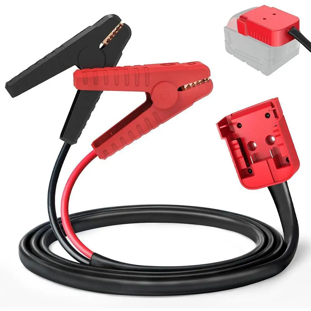 Car battery igniter Automotive emergency power kits 8AWG Cable 6.56ft For Milwaukee M18 Jumper Starter Jump Kit Power Tool Line