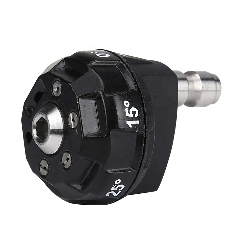 Universal Wash Car Pressure Washer 6-In-1 Spray Nozzle Tip Garden Adjustable 1/4 Inch Quick Connector Jets