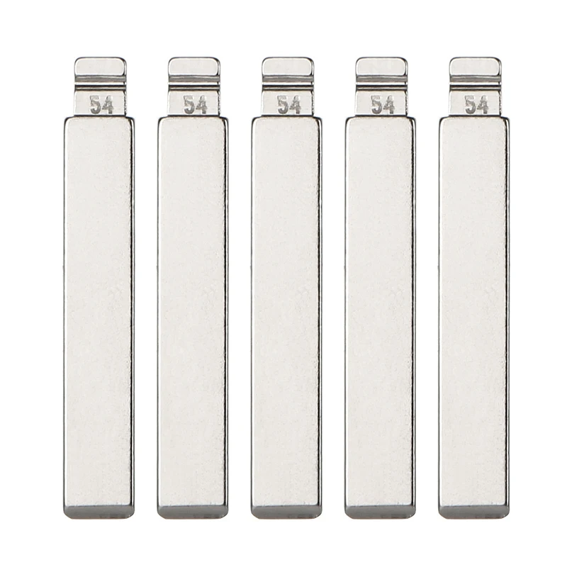 For Peugeot 301 307 308 408 Citroen C3 C4L C5 #54 1 Set High Quality KD/VVDI Remote Key Blade Metal Key Head Car Key Accessories