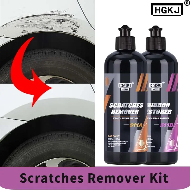 Car Scratch Remover Paint Care Polishing Kit Swirl Slight Scratches Removal Repair Body Polish Grinding Compound Car Detailing