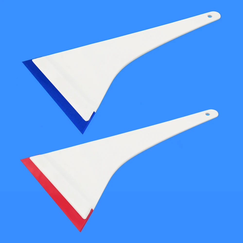 Long Handle Rubber Squeegee Window Tint Tool Windshield Scraper Blade Car Water Wiper Glass Cleainng Vinyl Film Install B92