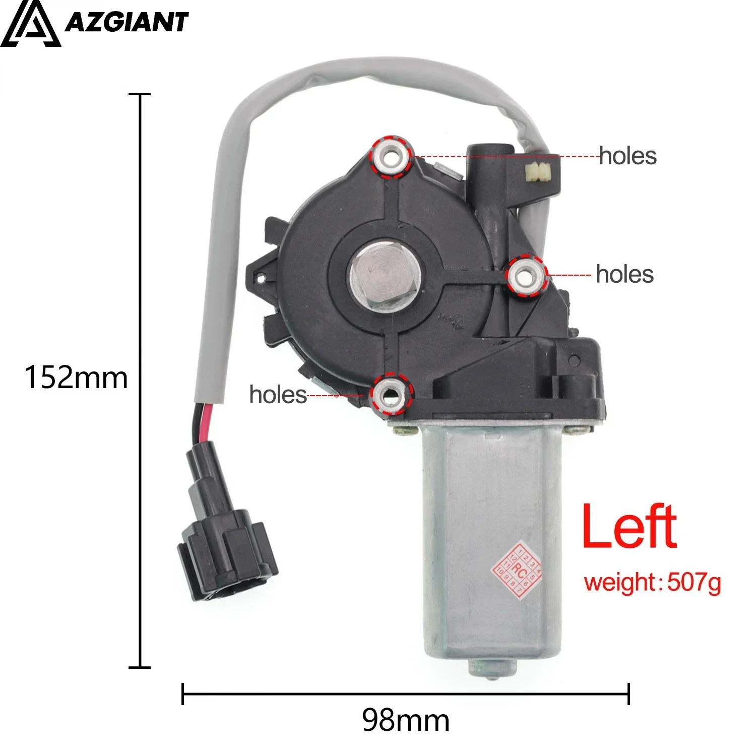 Left Right for NISSAN SYLPHY TIIDA GENISS LIVINA Electric car Window lifter motor Power Glass Motor Regulator Left /Right 2pin