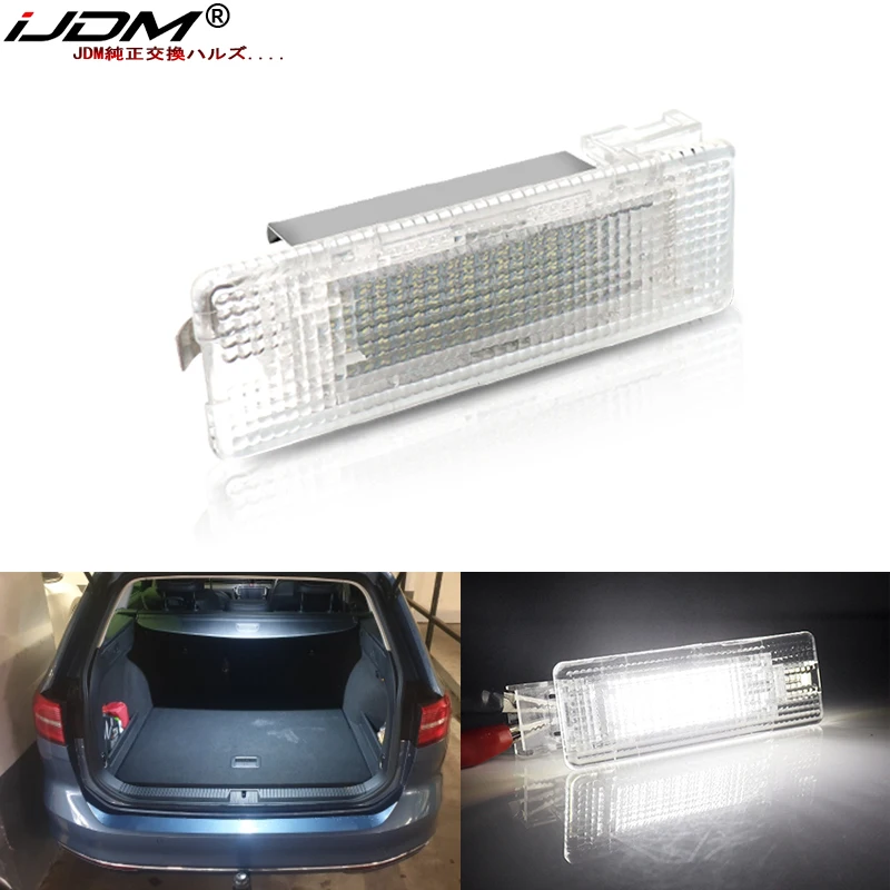 1PC Car white LED Luggage Compartment Trunk Boot Lights For VW Golf MK5 MK6 MK7 Passat B6 B7 B8 CC Scirocco Jetta Touran Touareg