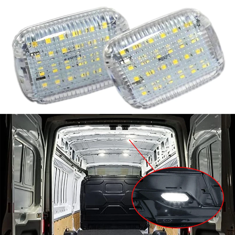 LED Interior Cabin Courtesy Cargo Load Space Area Dome Light White For 2014+ Ford Transit 150/250/350/350 HD Van Transit Connect