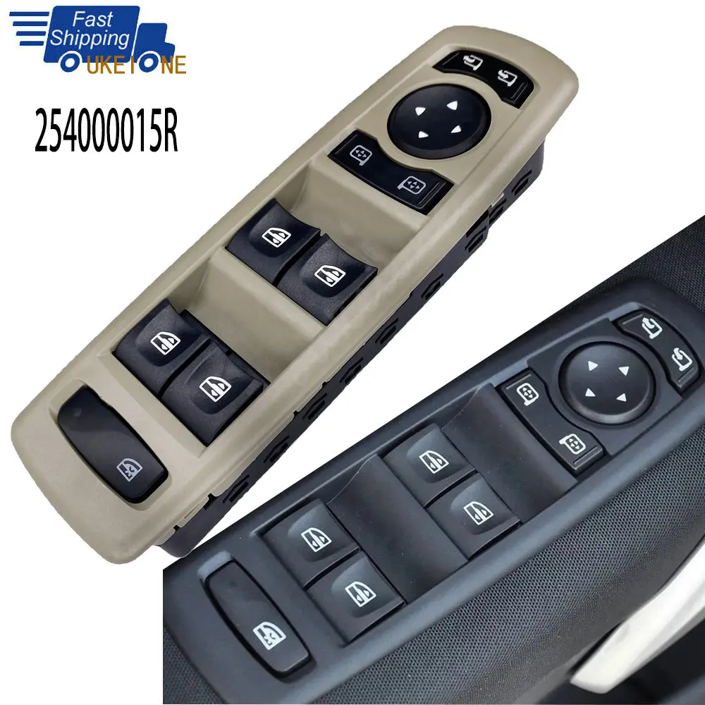 254000015R For Renault Fluence Laguna Megane 3 2008-2016 Electric Window Mirror Switch Regulator Control Button Car accessories