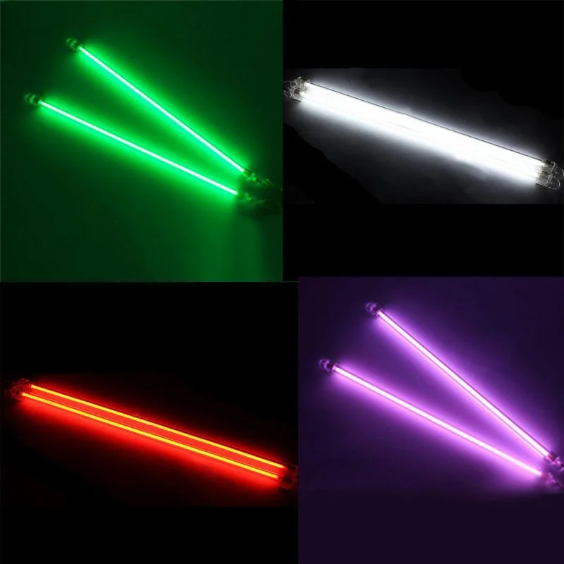EE support 2 Piece 6"/15cm Car Undercar Underbody Neon Tube Light CCFL Cold Cathode Car Styling Atmosphere Lamp