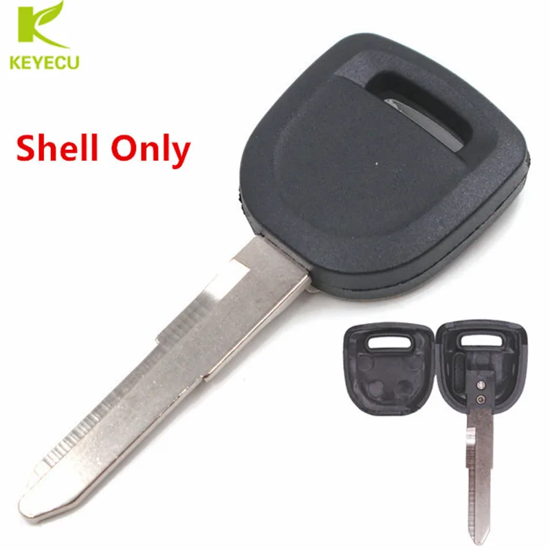KEYECU Replacement  Uncut Non Chip Transponder Blank Key Case Shell for Mazda 2 3 5 6 Speed 6 MX5 Miata RX8 CX7 CX9