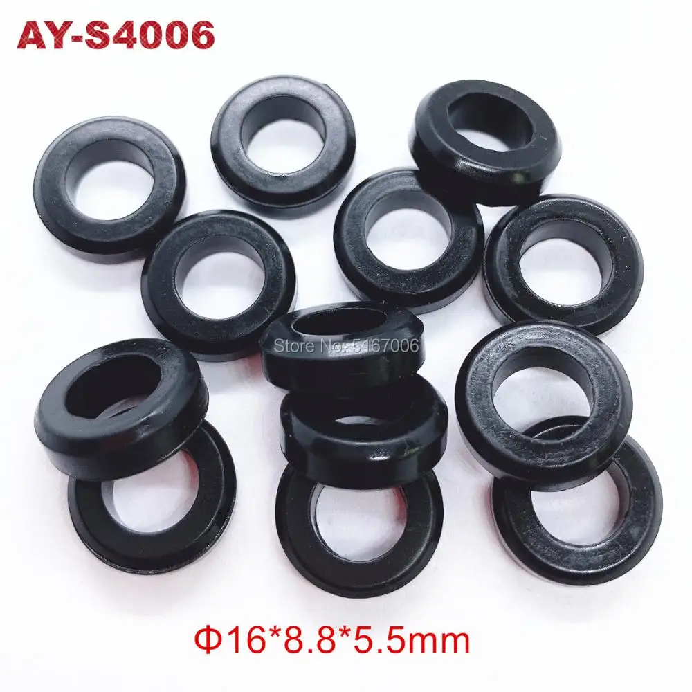 100pieces hot sale rubber seals o ring 16*8.8*5.5mm for fuel injector service kit auto parts replacement (AY-S4006)