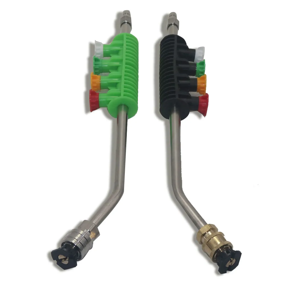 Car Cleaning Wand Spear High Pressure Washer Lance Extension Nozzle 1/4 Quick Connect Water Gun Extender Rod Spray Washing Tools