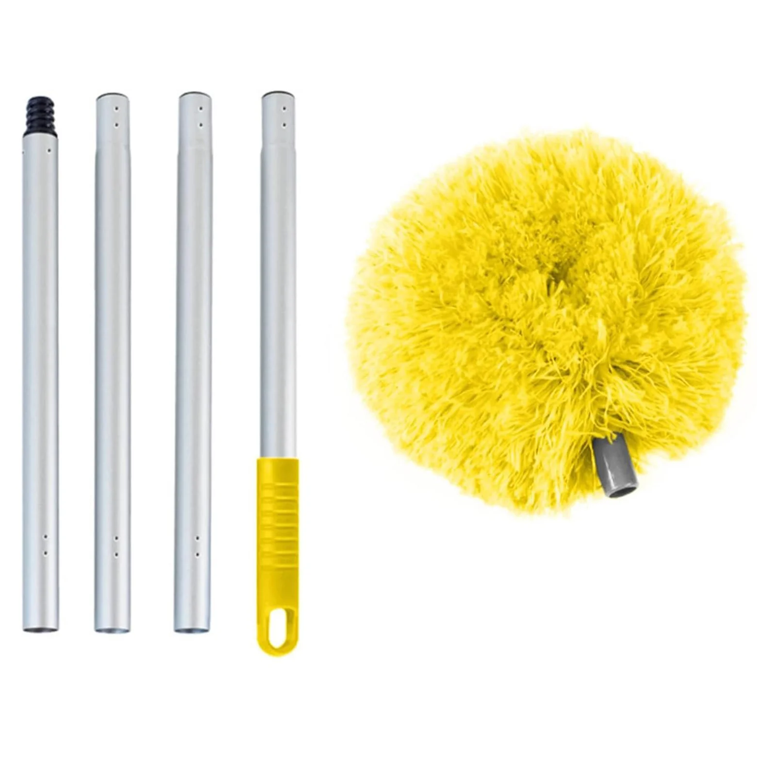 Home Retractable Feather Duster Washable Lightweight Dusters for Cleaning High Ceiling Fan