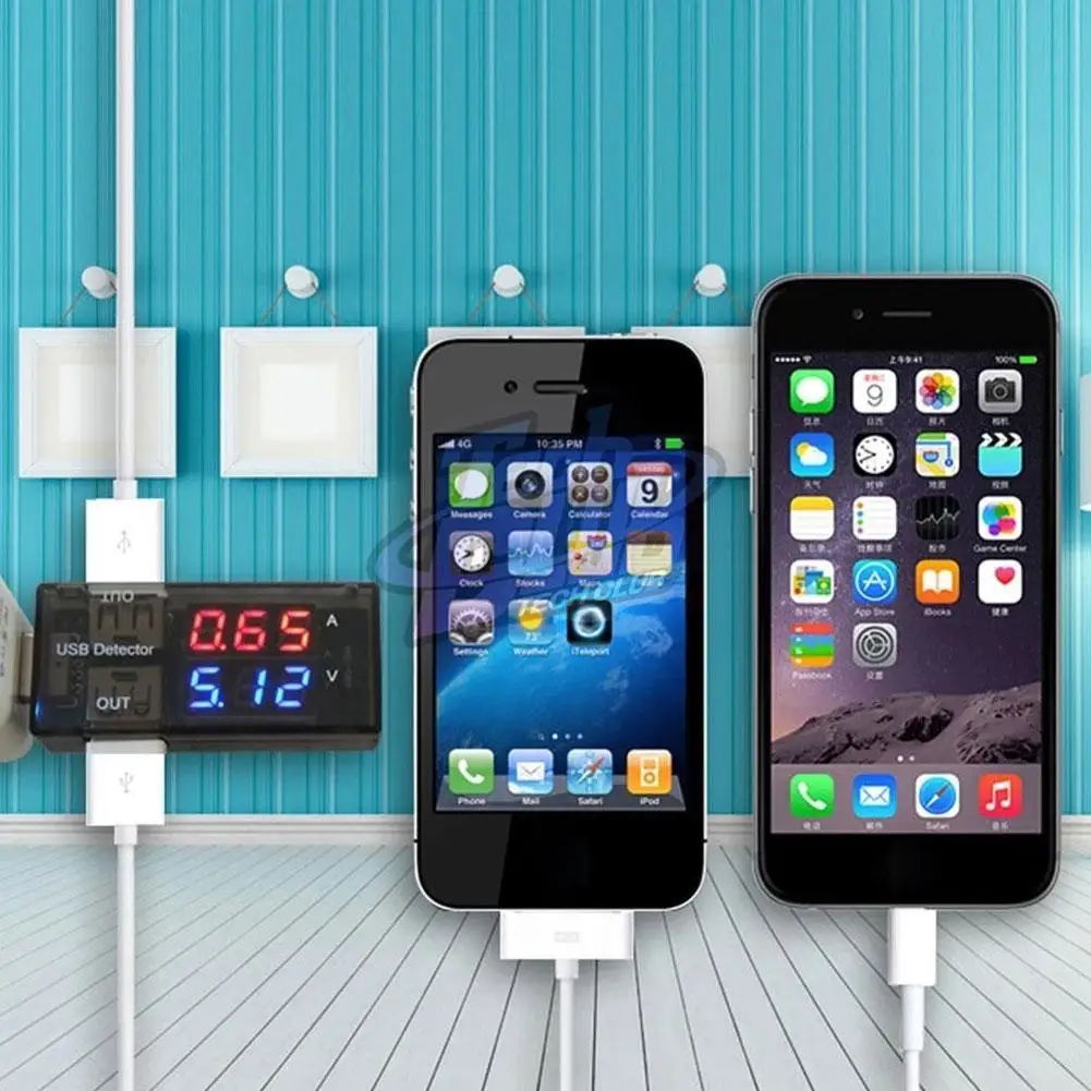 Dual USB Current Voltage Charger Detecto RVoltage Tester Battery Voltmeter Ammeter Charger Mobile Power Car Accessories