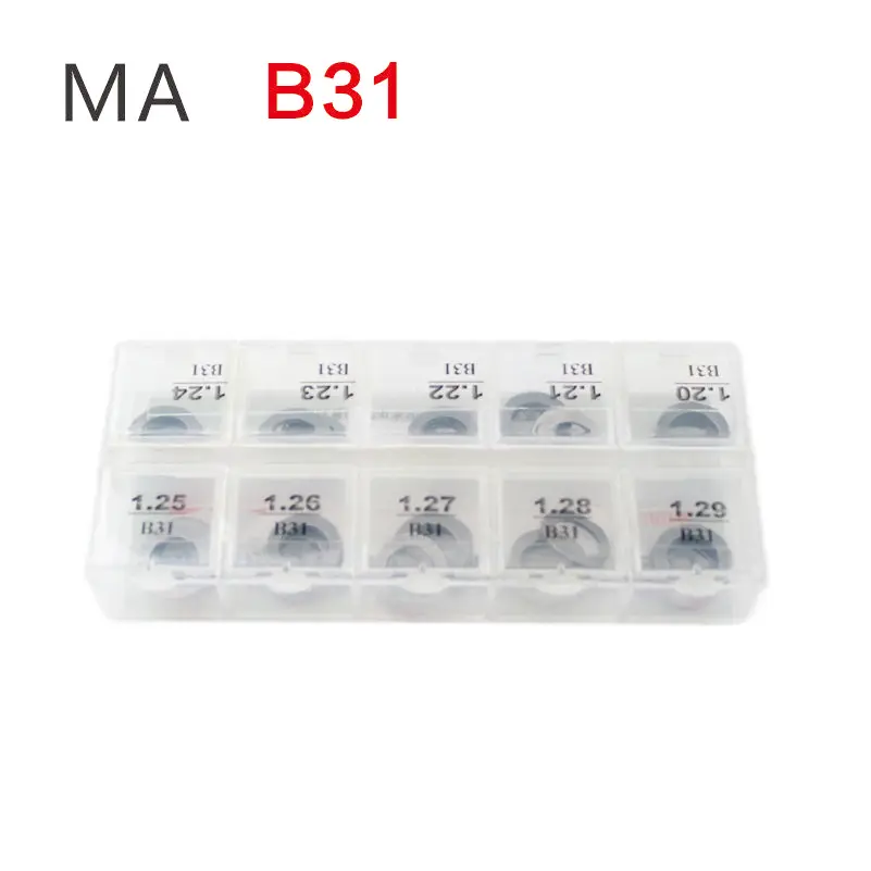 B31 Common Rail Injector Adjustment Washers B31 Shims  For Injection Nozzle Repair Kit Gasket