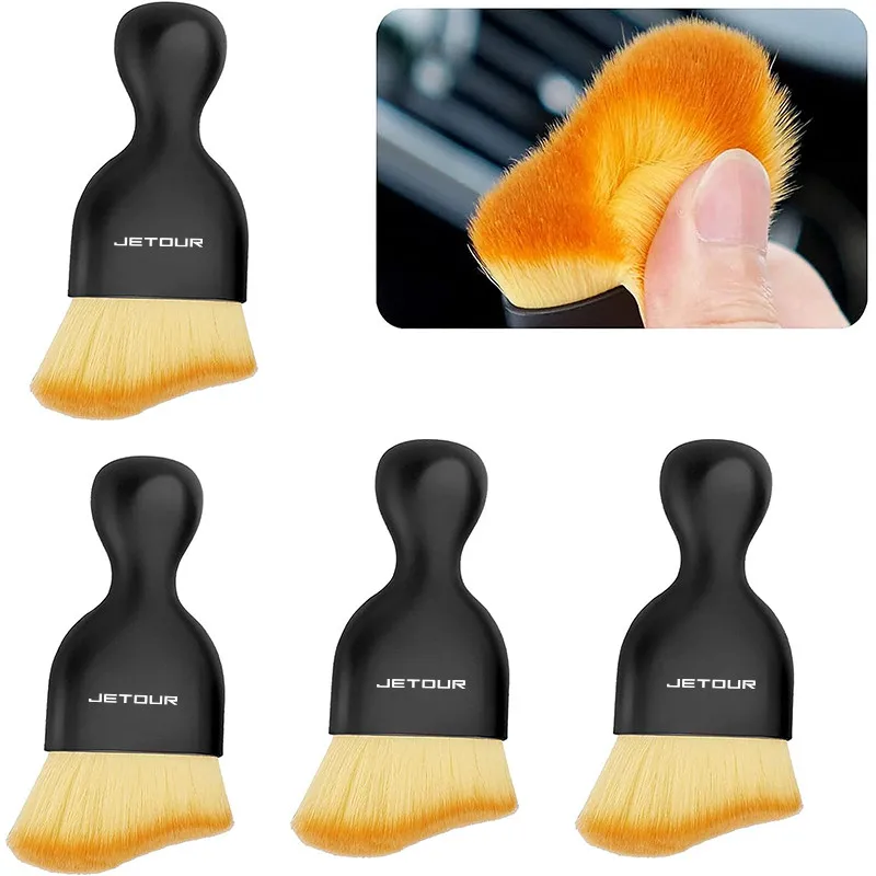For JETOUR X70 X90 PLUS X70S X70M X95 X-1 Car Interior Air Conditioning Vent Soft Bristle Brush Gap Dust Removal Cleaning Brush