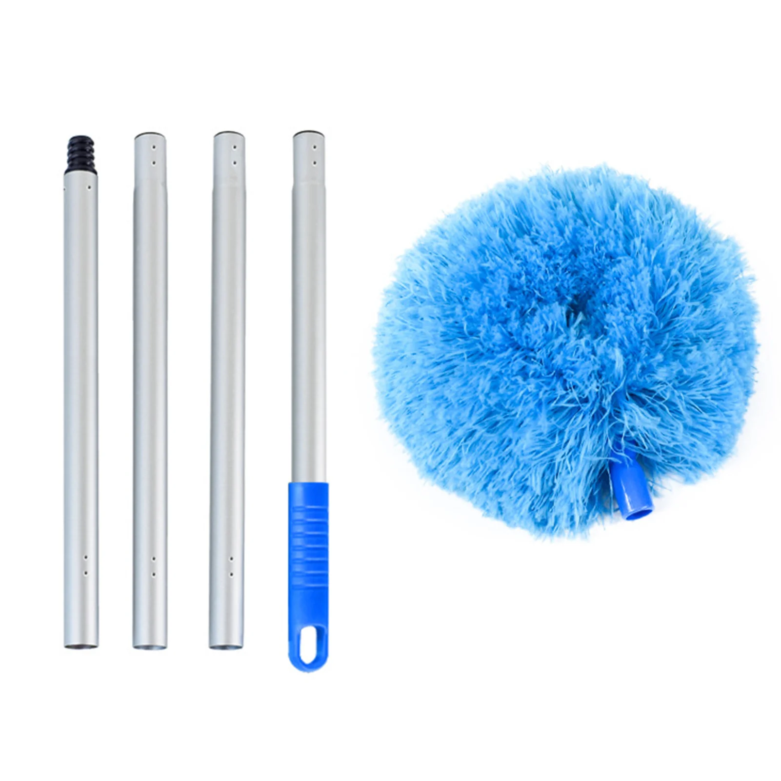 Home Retractable Feather Duster Washable Lightweight Dusters for Cleaning Interior Roof Gap Dust