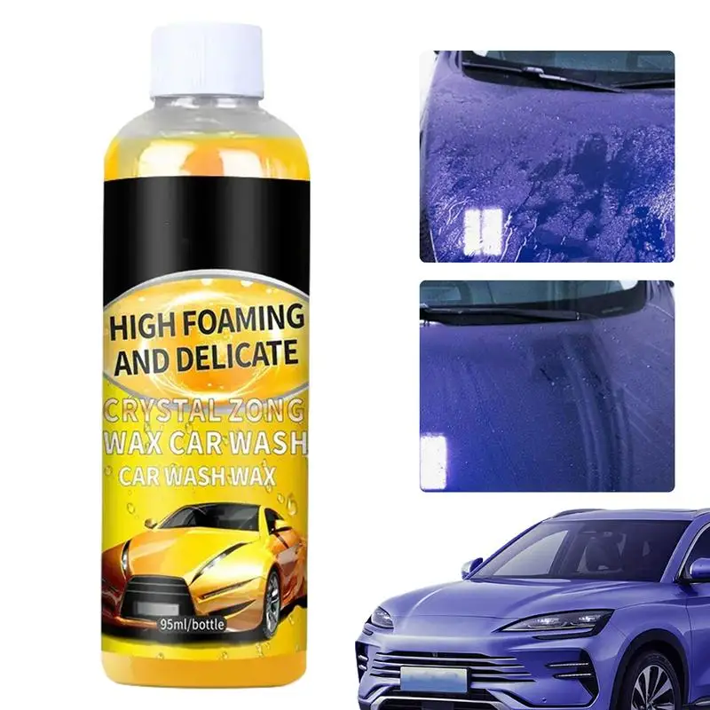 Car Shampoo Powerful Cleaner High Concentration Safe Foam Cleaning Exterior Body Polishing Accessories Ceramic Soap Cleanser