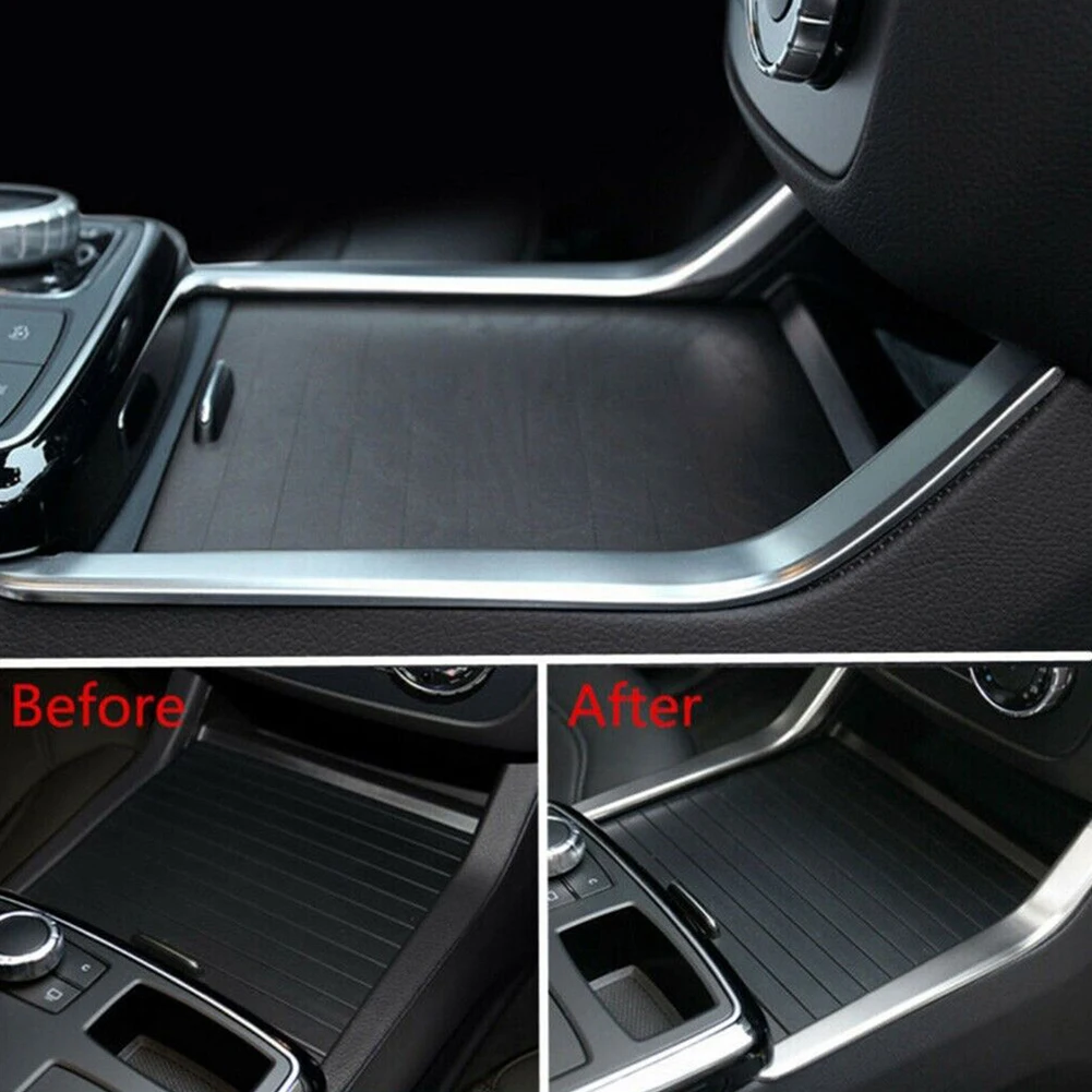 Custom Fit Console Water Cup Holder Stripe Cover Trim for Mercedes ML GLE Class W166 W292 X166 High Reliability