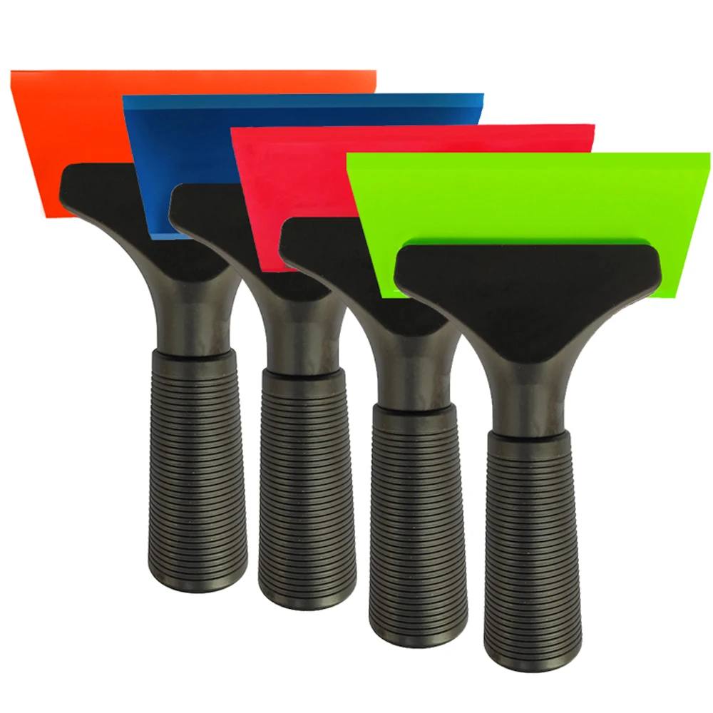 Rubber Squeegee Window Scraper Glass Wiper Car Cleaner Home Tools Brush For Washing Windows Glass Ceramic Floor Cleaning B69