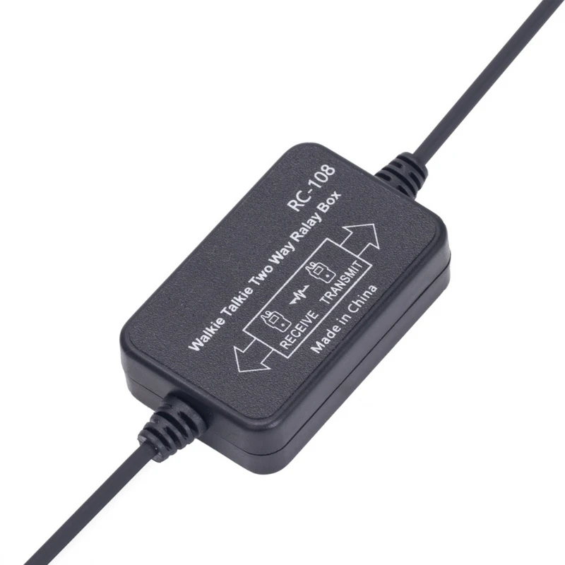 RC-108 Two Way Relay Walkie Talkie Repeater Box Compatible Handheld Radio BF-888S UV-5R GT-3 TYT- Wouxun