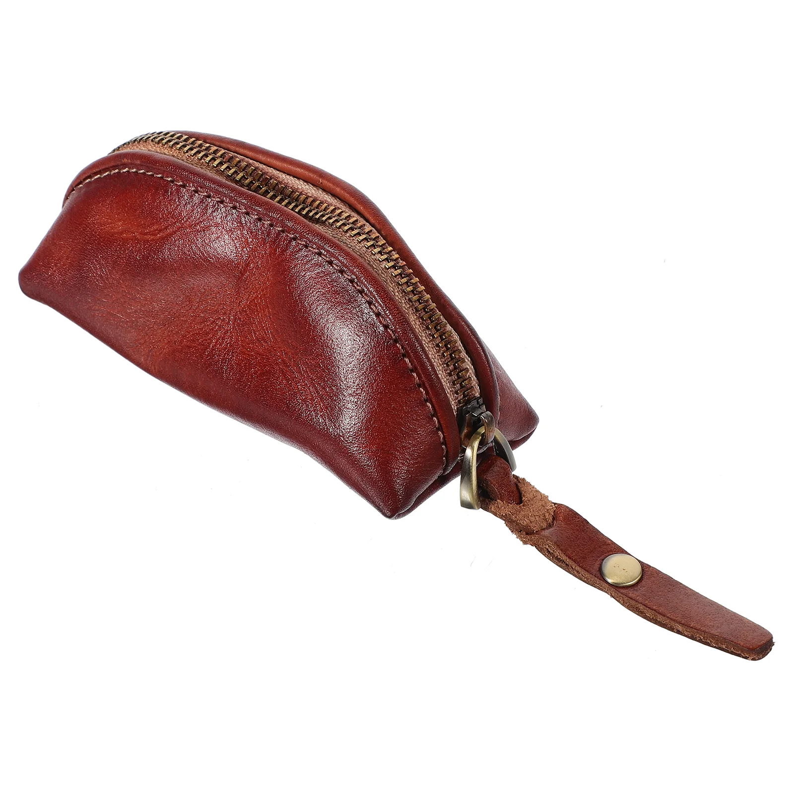 Key Case Organizing Pouch Keychain Fob Home Storage Box Head Layer