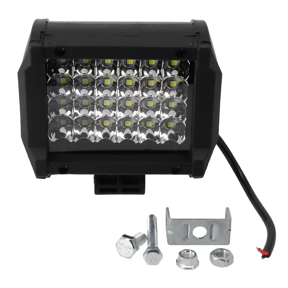 4Inch LED Combo Work Light Spotlight Off-road Driving Fog Lamp Truck 12V 24V Lamp Led Lighting 6000K White Rectangular Spotlight