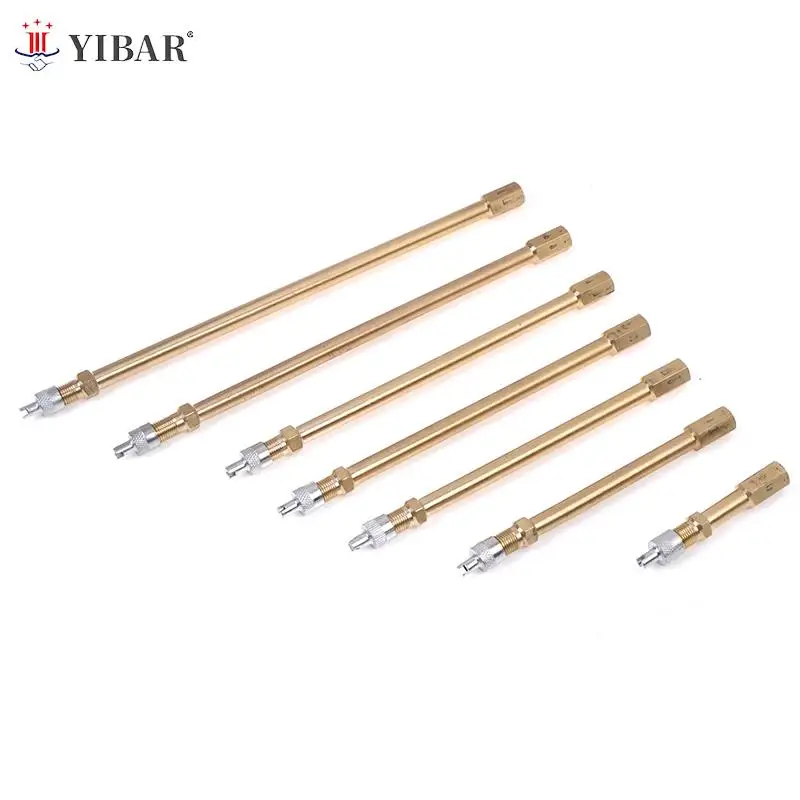 5Styles Car Auto Truck Brass Wheel Tire Valve Cap Tyre Stem Extension Pole Extender