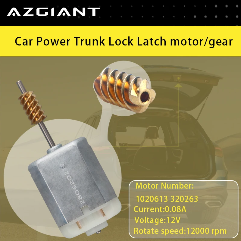 1020613 320263 Car Trunk Latch Lid Lock Release Motor Worm Gear For Hyundai Santa Fe Brand New Vehicles Accessories Repair Tools