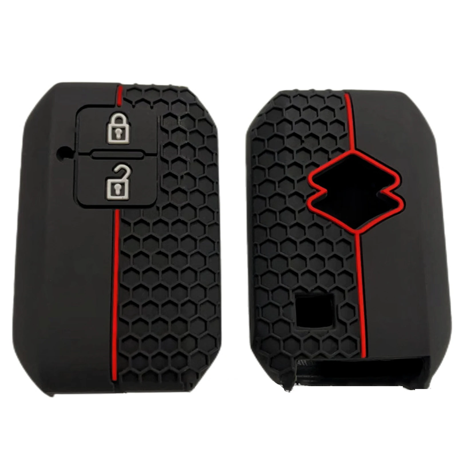 Silicone Car Remote Control Key Case Cover Fob For Suzuki Swift Sport ERTIGA XL7 Accurate Wagon R Ignis 2017-2021 Shell  Keyless