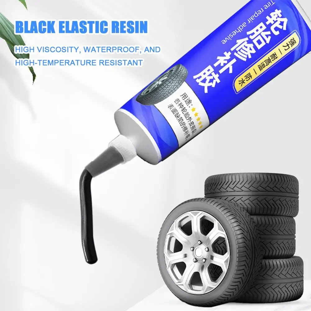 50/100ml Tire Repair Adhesive For Repairing Cracks Universal Car Tire Repair Glue For Repairing Scratches Tire Puncture Sea M8X0