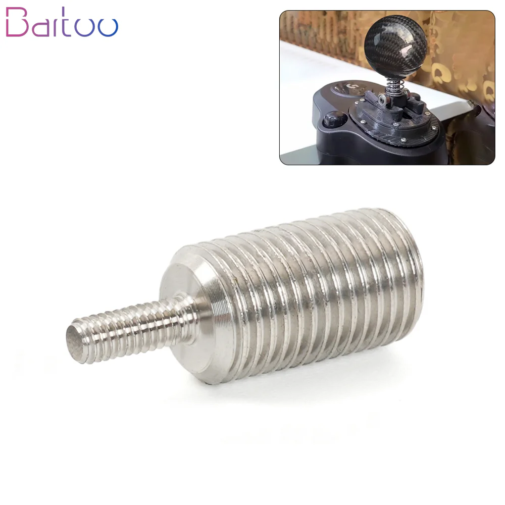 Aluminum M12x1.25 Gear Shifter Adapter For Logitech G25 G27 G29 G920 Gear Shift Head Adapter Modification Accessories SFN171