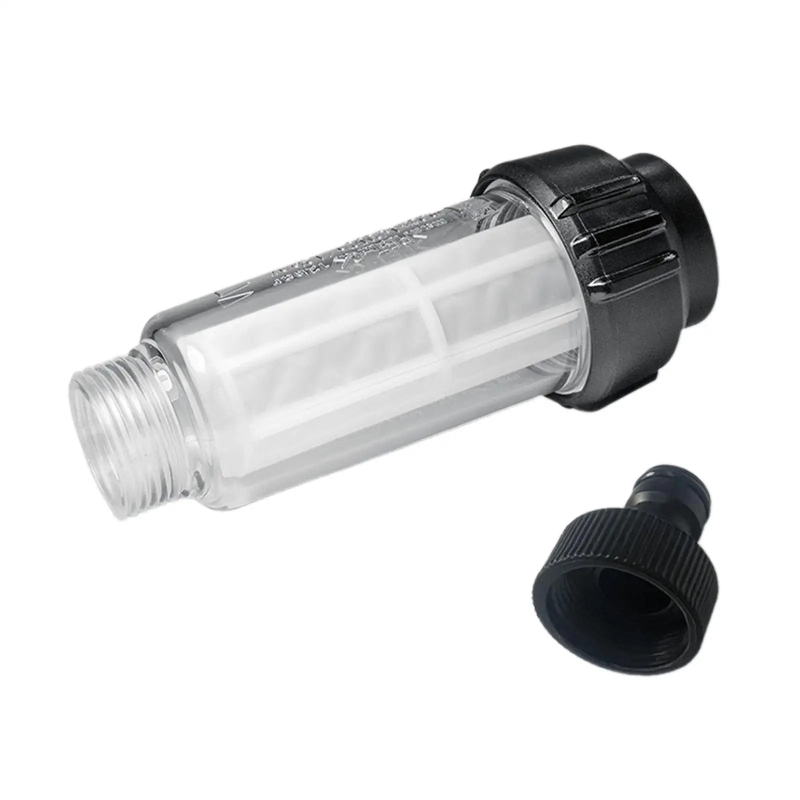 Water Filter Easy to Clean Water Inlet Filter Detachable Connection Fitting Replacement for 3/4 inch Household Pressure Washers