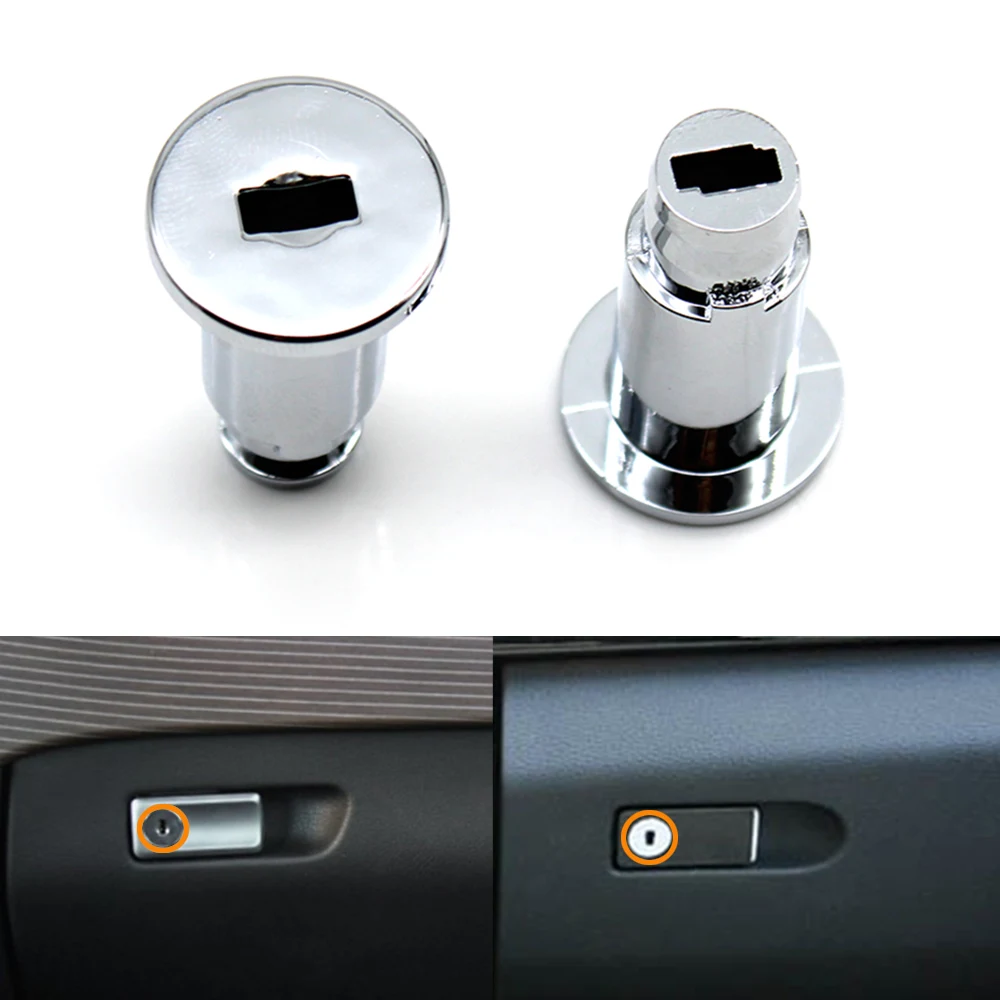 Universal Dashboard Glove box Lid Cover Switch Toolbox Lock Cylinder Replacement For Mercedes Benz A B C E S GLK GL ML All Class