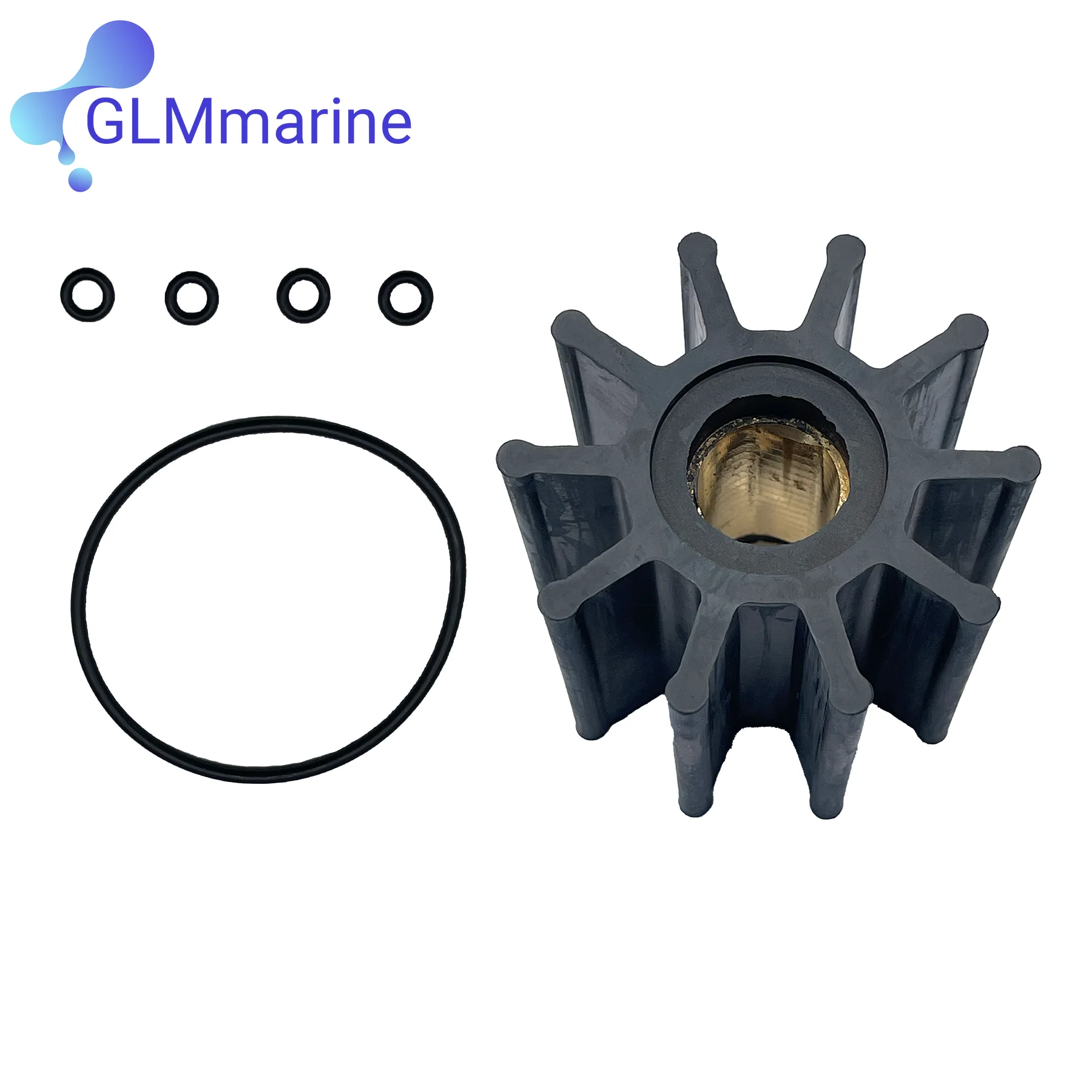 Serpentine Water Pump Impeller Kit with O-Ring Replaces PCM and Crusader RP061022